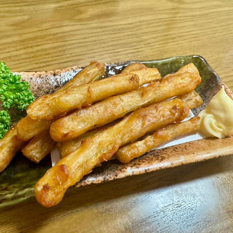 ごぼう唐揚げ(串焼き 与兵)