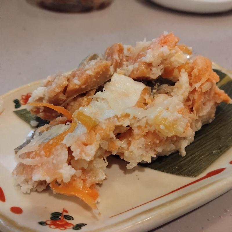 自家製鮭の飯寿司(食べ呑み処 佳)