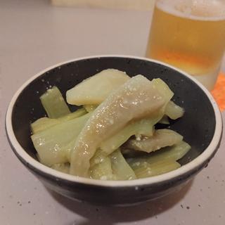 ウドの酢味噌和え