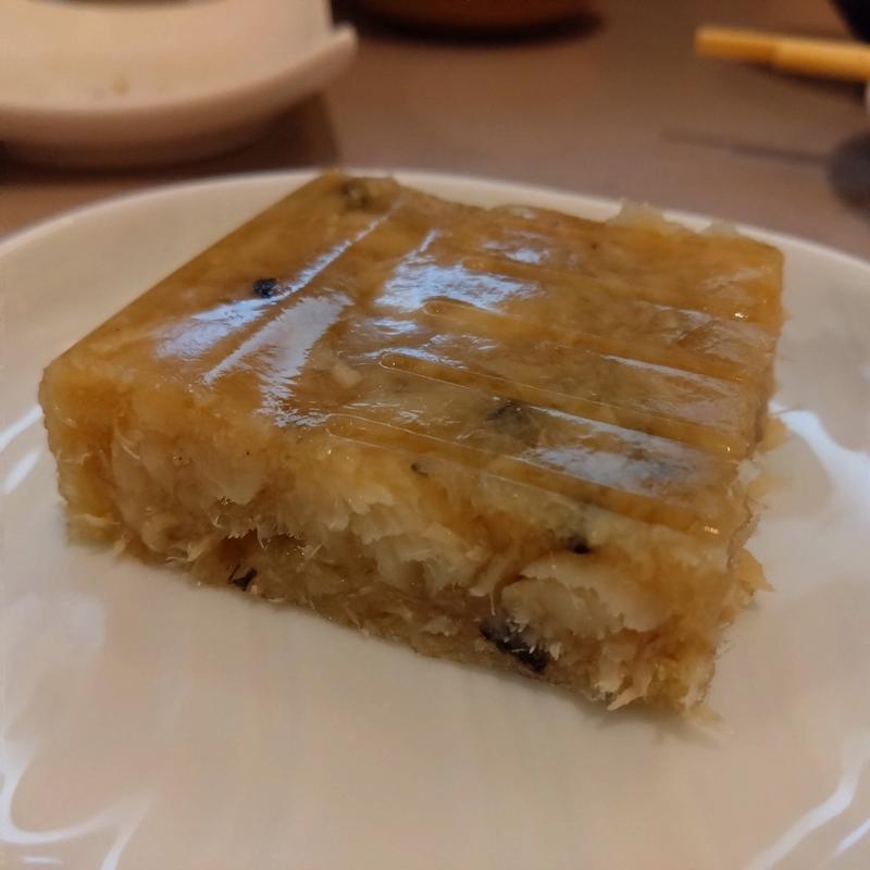 カレイの煮こごり(食べ呑み処 佳)