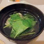 ホッケのすり身汁