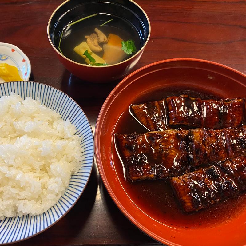 蒲焼定食(元祖 本吉屋)
