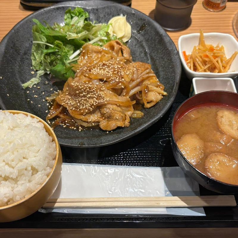 豚の生姜焼き(伊達のくら 茅場町店)