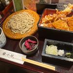 大エビ天重と江戸そば