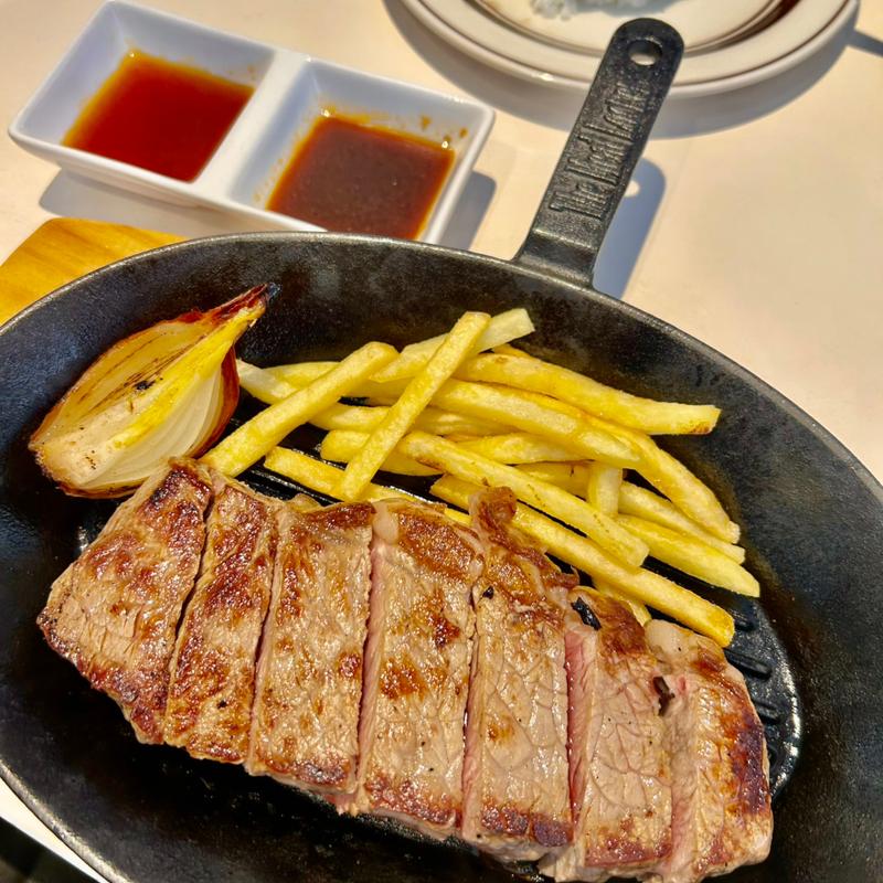 サーロインステーキ（オーストラリア産）225g(The Meat Locker STEAK & CAFE -Makuhari- ザ・ミートロッカー ステーキ&カフェ 幕張)