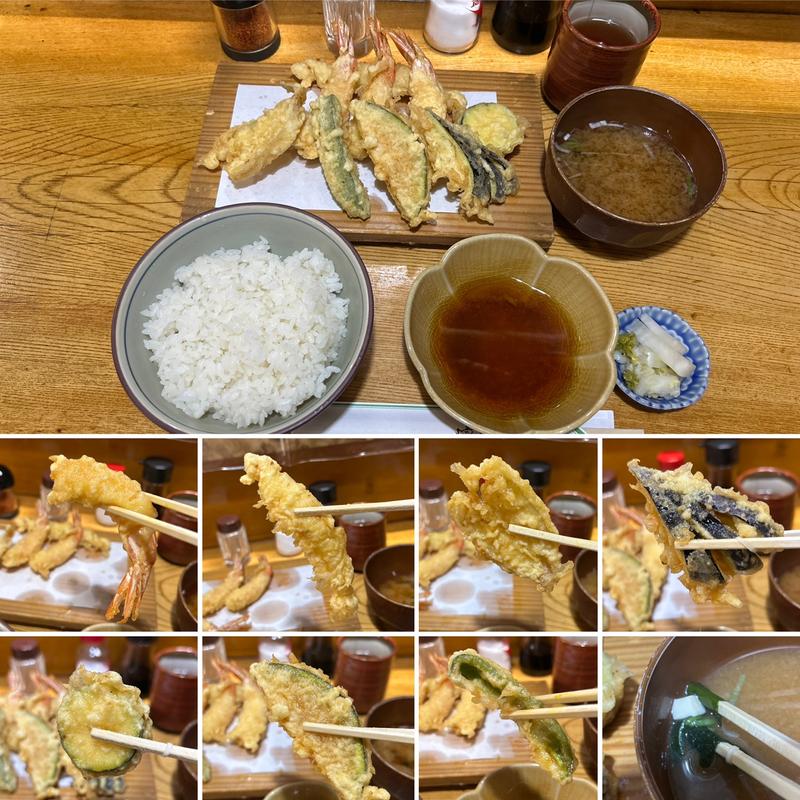 天ぷら定食A(天ぷら 住友)