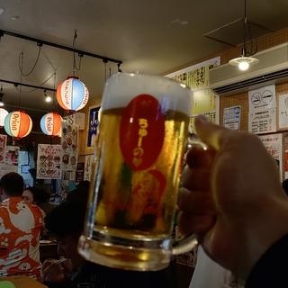 生ビール(でんすけ商店 コザ)