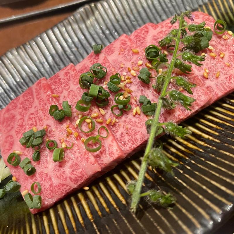 肉刺し(静龍苑)