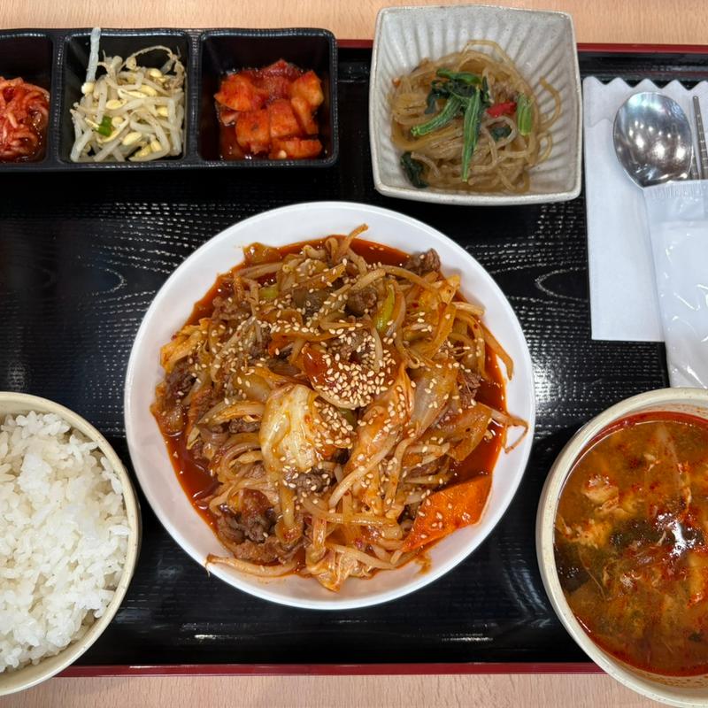 プヨ定食(韓国料理 扶餘 MEGAドン・キホーテ店)