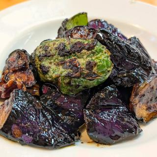 ピリ辛ナス炒め定食