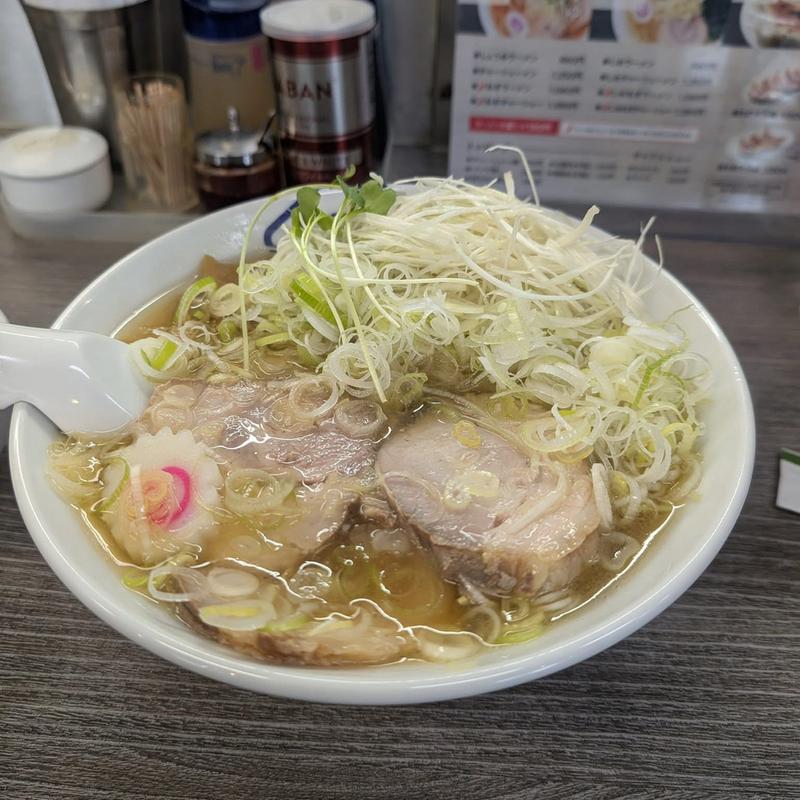 ネギチャーシュー麺 ネギ(佐野ラーメン いってつ （一徹）)