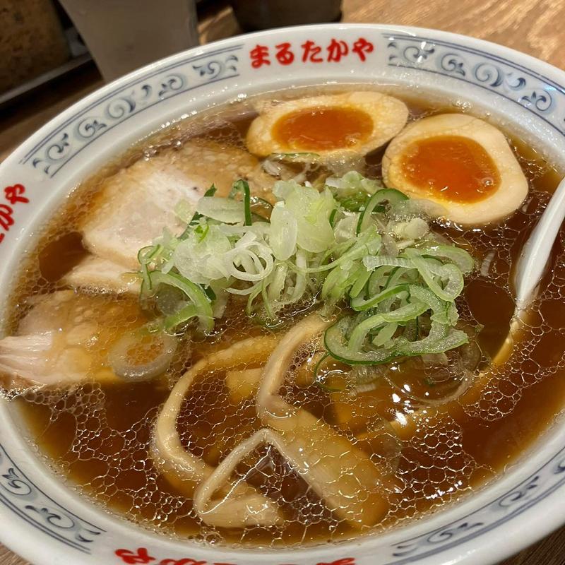 味玉ラーメン(まるたかや 富山駅前店)