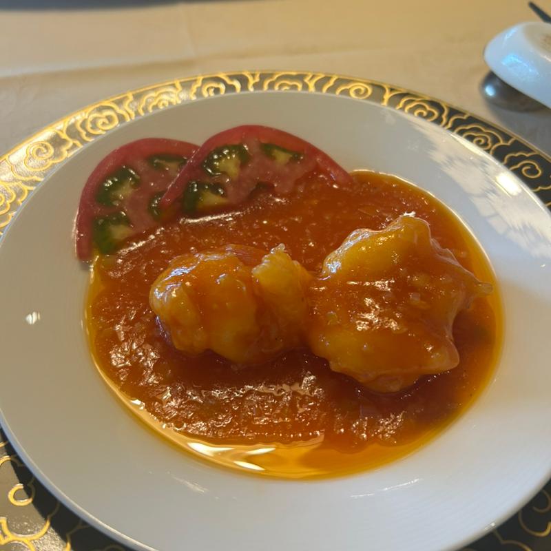 天然海老のチリソース(華正樓 鎌倉店)