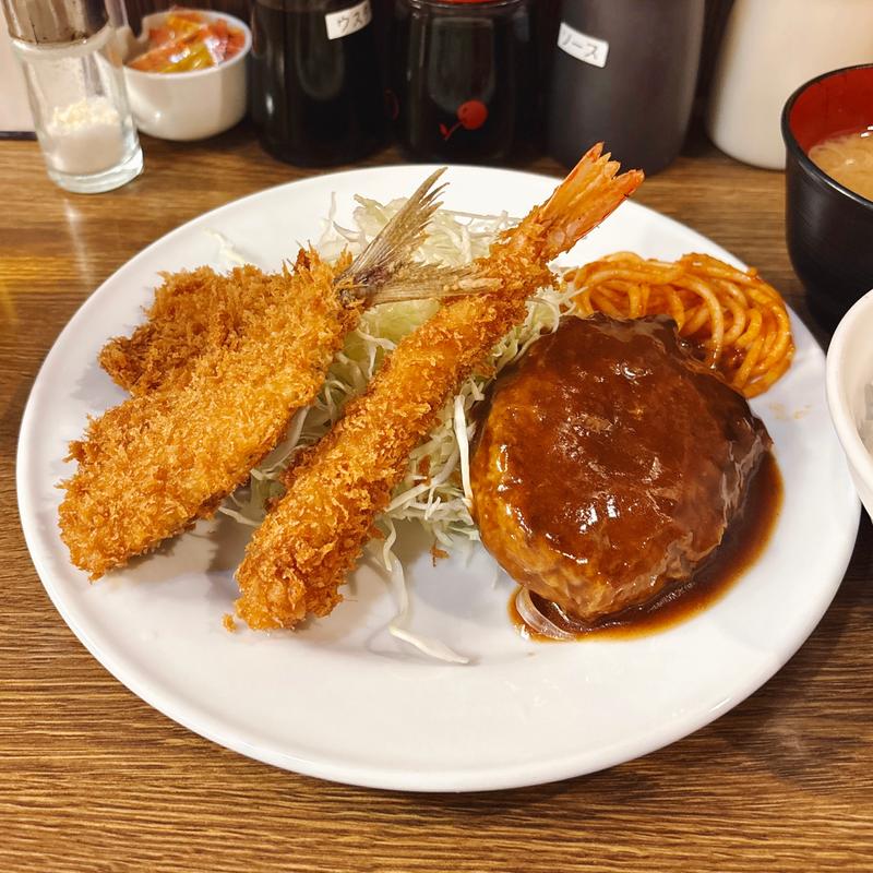 ミックスC定食(キッチン 大正軒(タイショウケン))