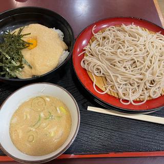 ごまじるせいろとやまかけ丼セット