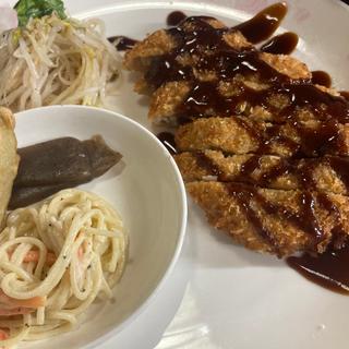 ミンチカツ定食
