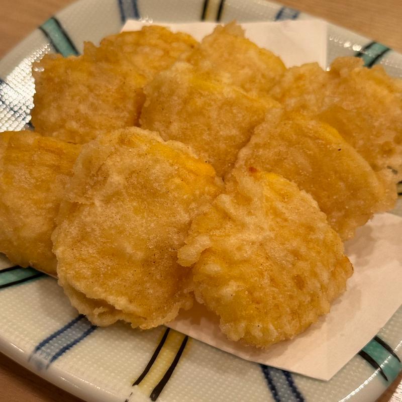 とうもろこしの素揚げ(憩 ikoi)