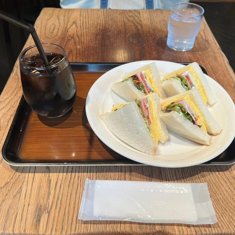 ミックスサンドモーニング(ヴァンガード 京橋)