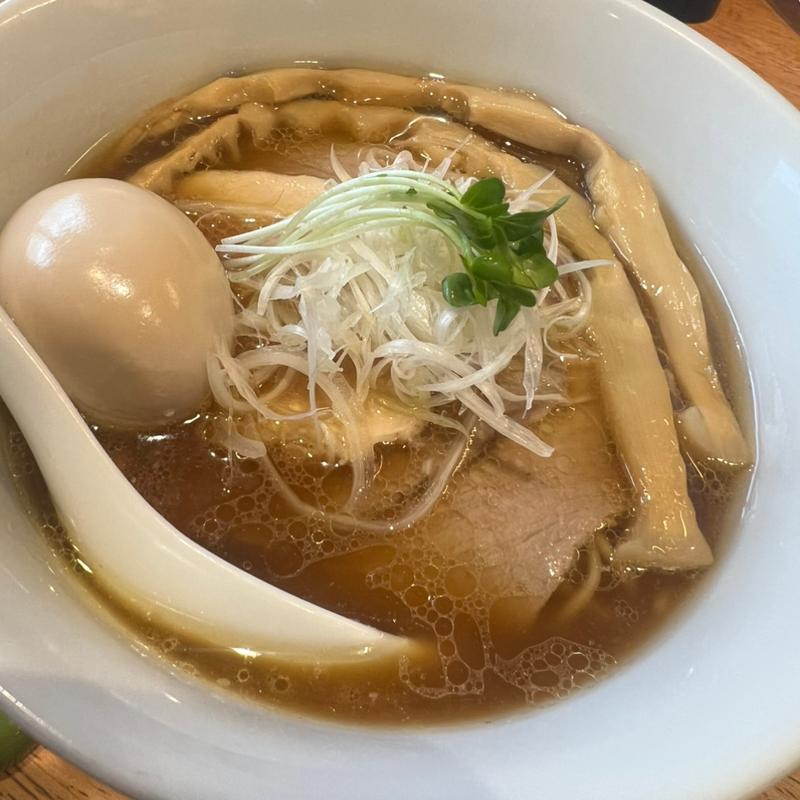特製貝だし醤油らぁ麺(らぁ麺なか川)