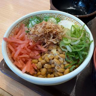 納豆まぜのっけ朝食