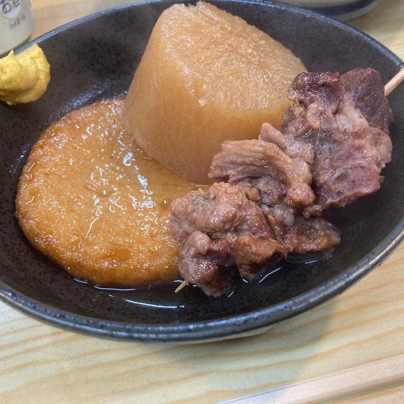 おでん(手打うどん きぬや食堂)