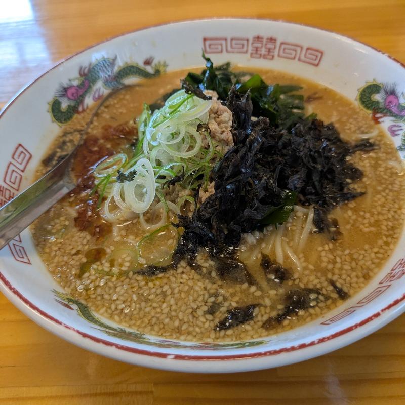 ごまみそ坦々麺(温もり中華そば 銀河)