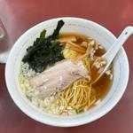 ラーメン、半チャーハンセット