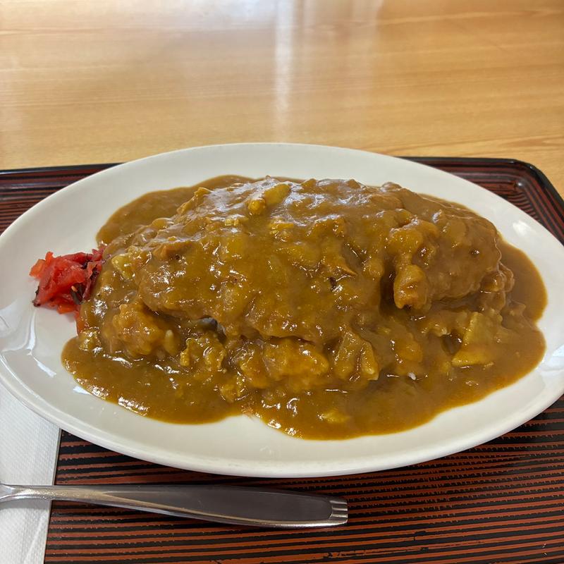 カツカレー(食堂 長野屋(ながのや))