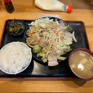肉野菜炒め定食
