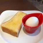 トースト&ゆで玉子（モーニングサービス）(むさしの森珈琲 三芳藤久保店)