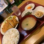 鳥むね肉フライ定食
