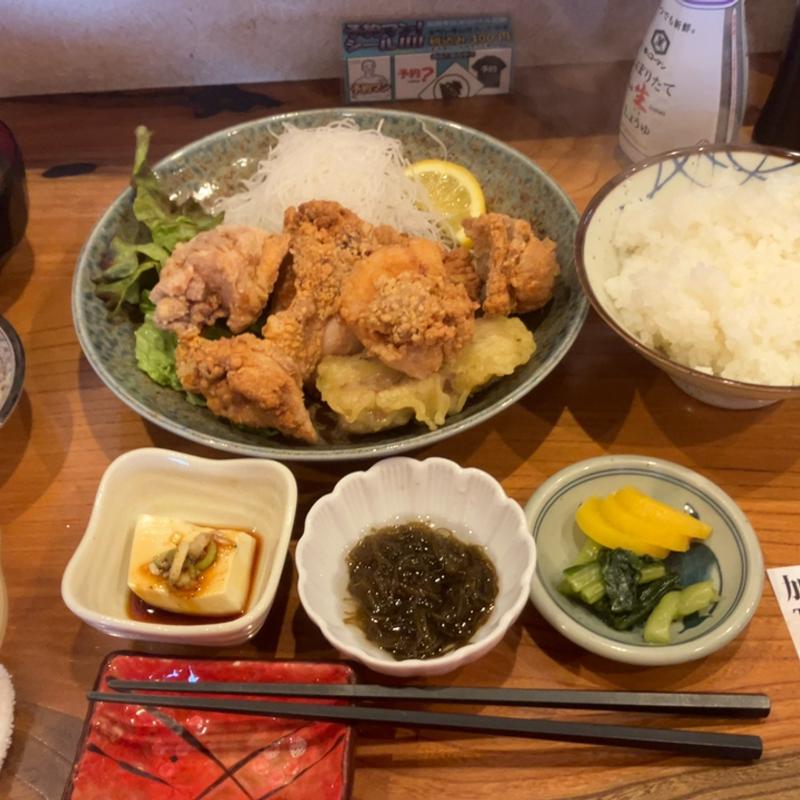 とりから定食(加賀本店 （かがほんてん）)