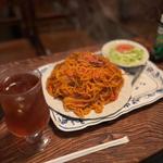 スパゲティナポリタン大盛(さぼうる2)