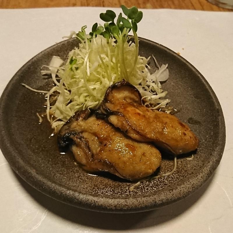 牡蠣バター(酒肴 新屋敷)