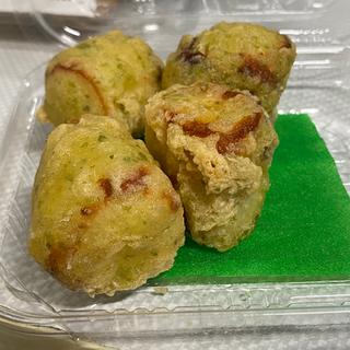 4種チーズのちくわ磯辺揚げ
