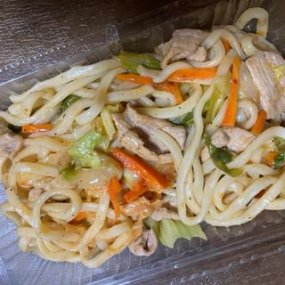 豚キム焼きうどん