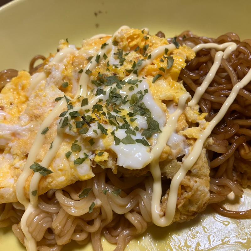 オムそば(たこぽん)