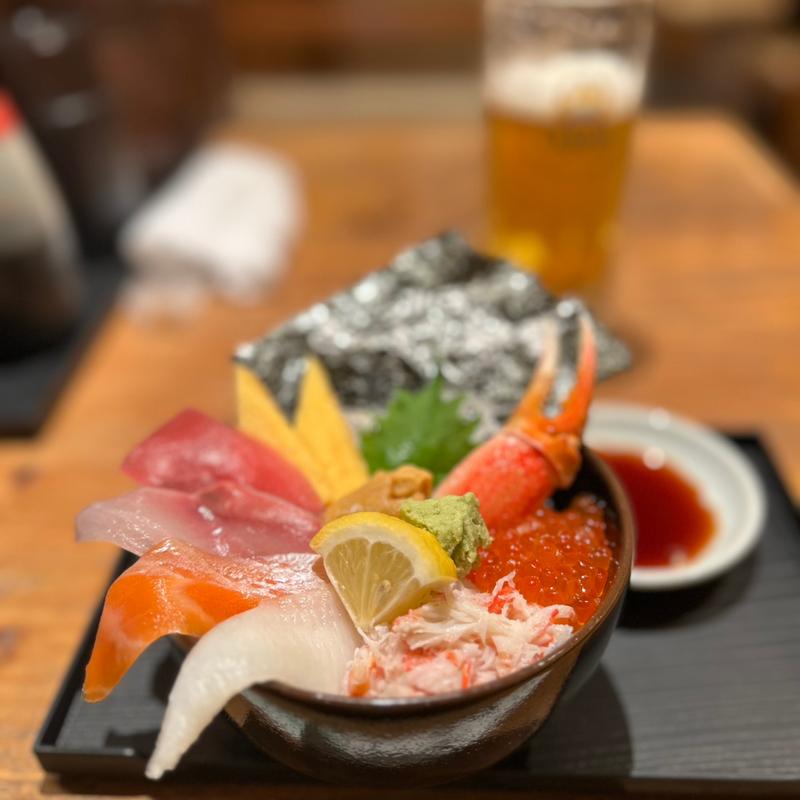 漁舟丼(どんぶり茶屋 新千歳空港店)