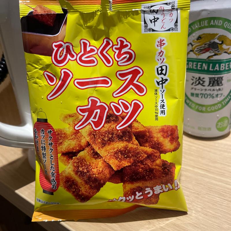 「ひとくちソースカツ（串カツ田中ソース使用）」(セブンイレブン 長野南千歳店)