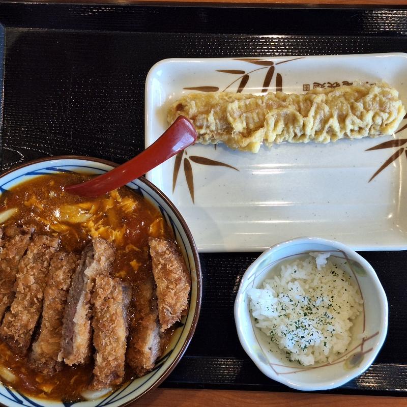 牛カツトマたまカレー(丸亀製麺 天理店 )