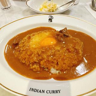 インディアンカレー　ルー大盛り　卵