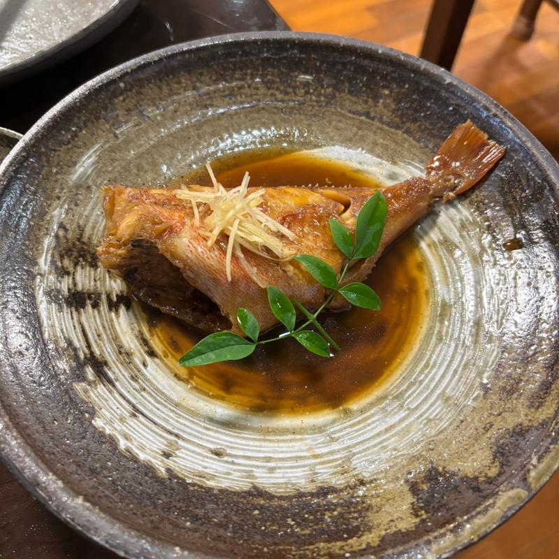 金目鯛の煮付け(神代の湯 )