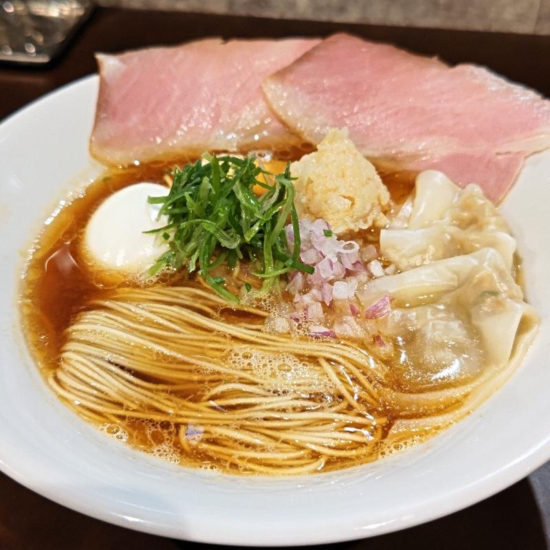 特製ガーリックシュリンプラーメン(RAMEN KAIBUTSU)