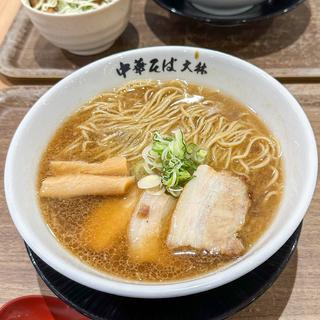 醤油ラーメン(中華そば大林 中川原店)