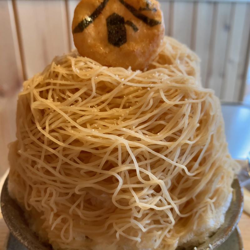 草加せんべいモンブラン(ヤマト屋)