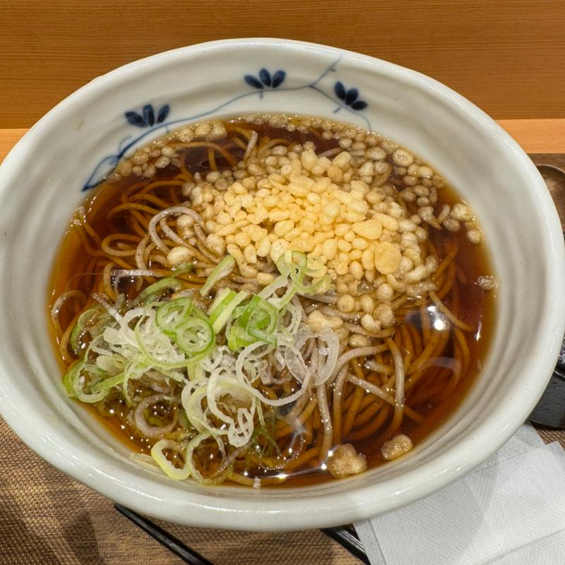 かけそば(そばいち二八 上野店)