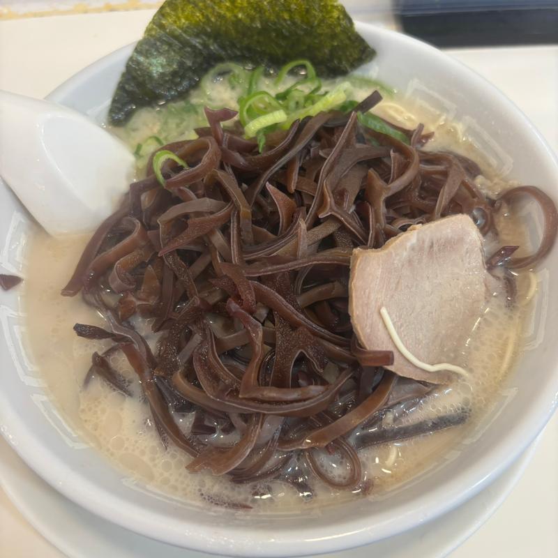 きくらげラーメン(博多天神 新宿東口駅前店)