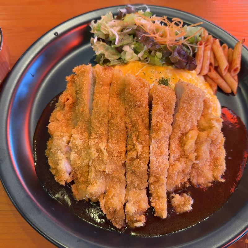 エッグチキンカツライス(ばーるここぺり  )