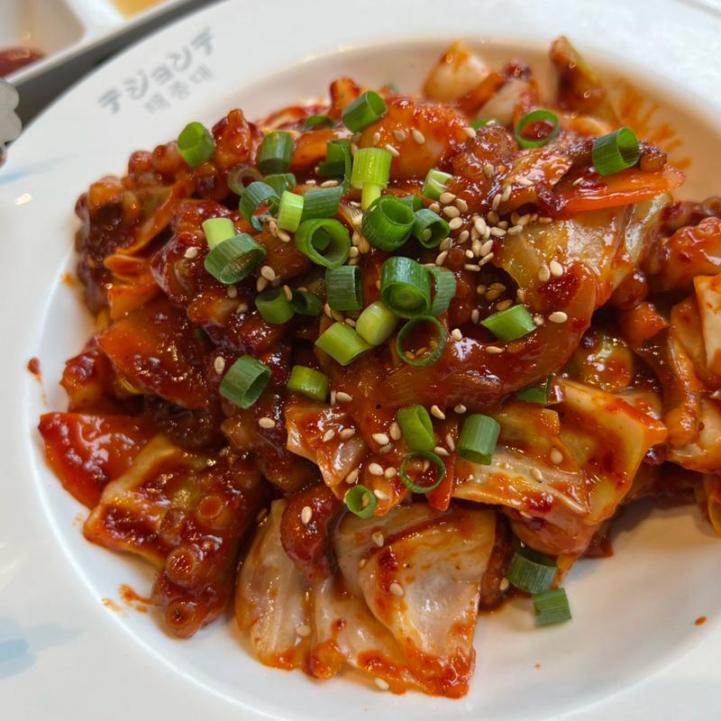 イイダコ炒め(テジョンデ)