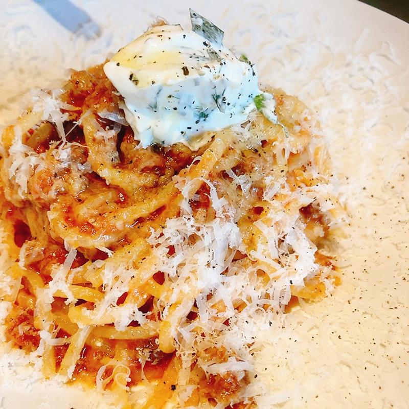 短角牛のボロネーゼ(GARDEN HOUSE HIROSHIMA)